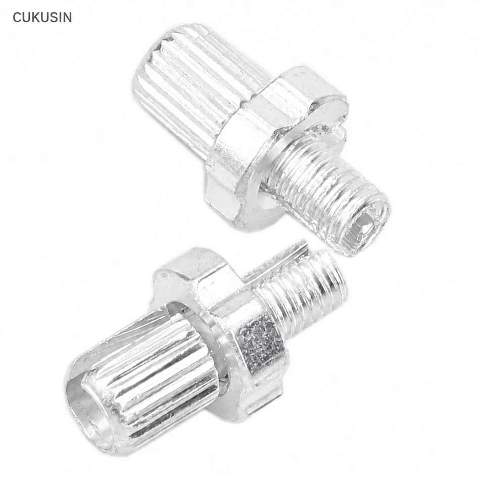 A pair of brake adjustment aluminum heads, brake handle pull rod adjustment screws, fasteners, brake handle adjustment aluminum heads — CUKUSIN logo image