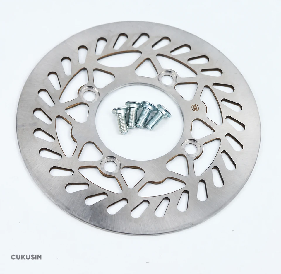210mm front disc brake stainless steel disc for off-road vehicles 70cc 90cc 110 140 160cc — CUKUSIN logo image