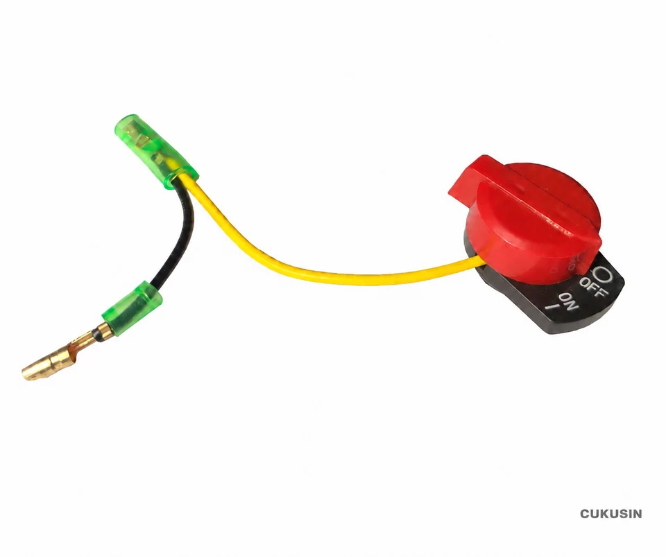 Engine Stop Switch with Red Rotary Knob for GX120, GX160, GX200, GX240, GX270, GX340 and GX390 — CUKUSIN logo image