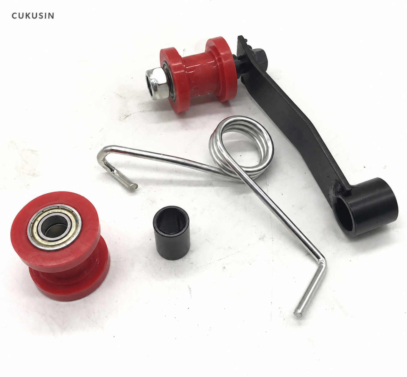 Chain slider tensioner adjuster roller guide for ATV go-kart 110cc 125cc 150cc 200cc — CUKUSIN logo image