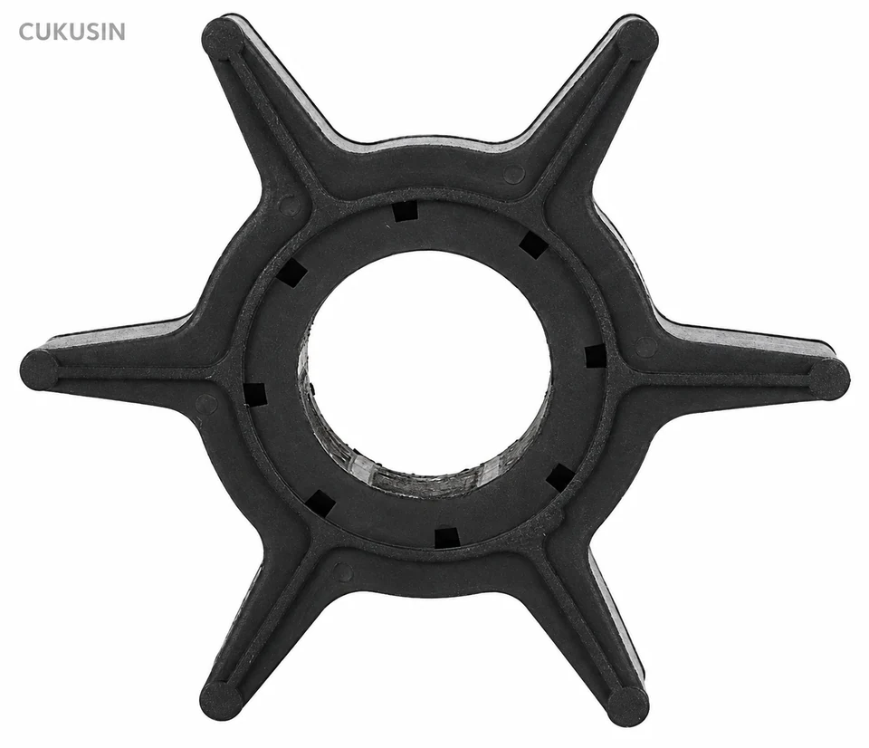 Water pump impeller 6h4-44352-00 is for Yamaha 2-stroke 25HP 30HP 40HP 50HP outboard motor — CUKUSIN logo image