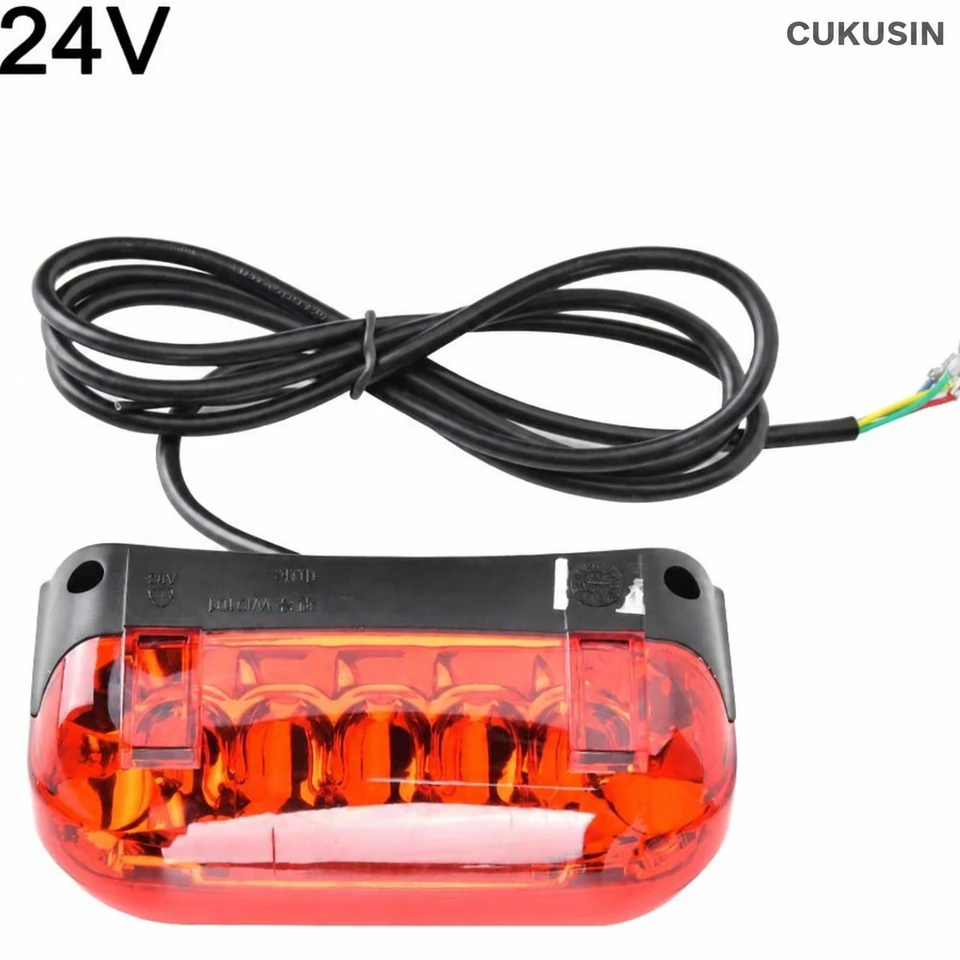Motorcycle tail light brake light 2-in-1 smart led tail light electric bicycle scooter waterproof tail light — CUKUSIN logo image