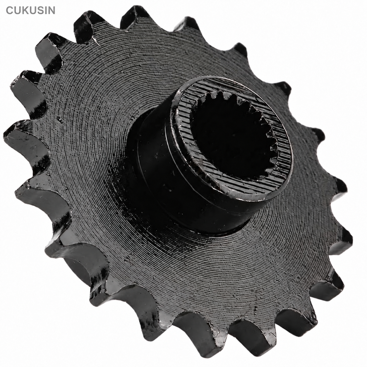 Chain sprocket 428 19t front output sprocket for GY6 150cc ATV — CUKUSIN logo image