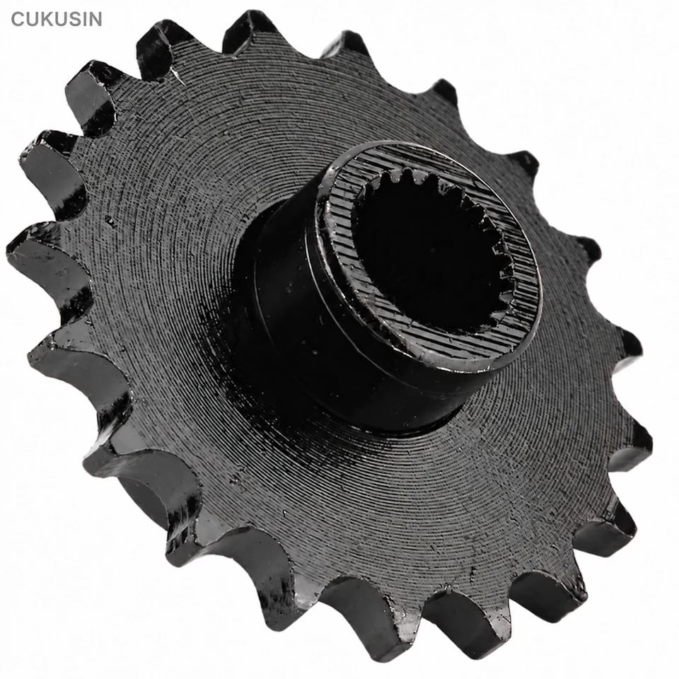Chain sprocket 428 19t front output sprocket for GY6 150cc ATV — CUKUSIN logo image