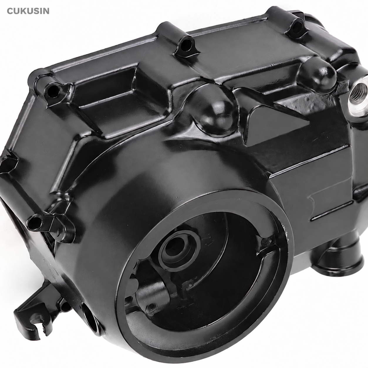 Engine side cover, upper right engine automatic clutch cover, fits ATV, off-road motorcycle, and quad bike — CUKUSIN logo image