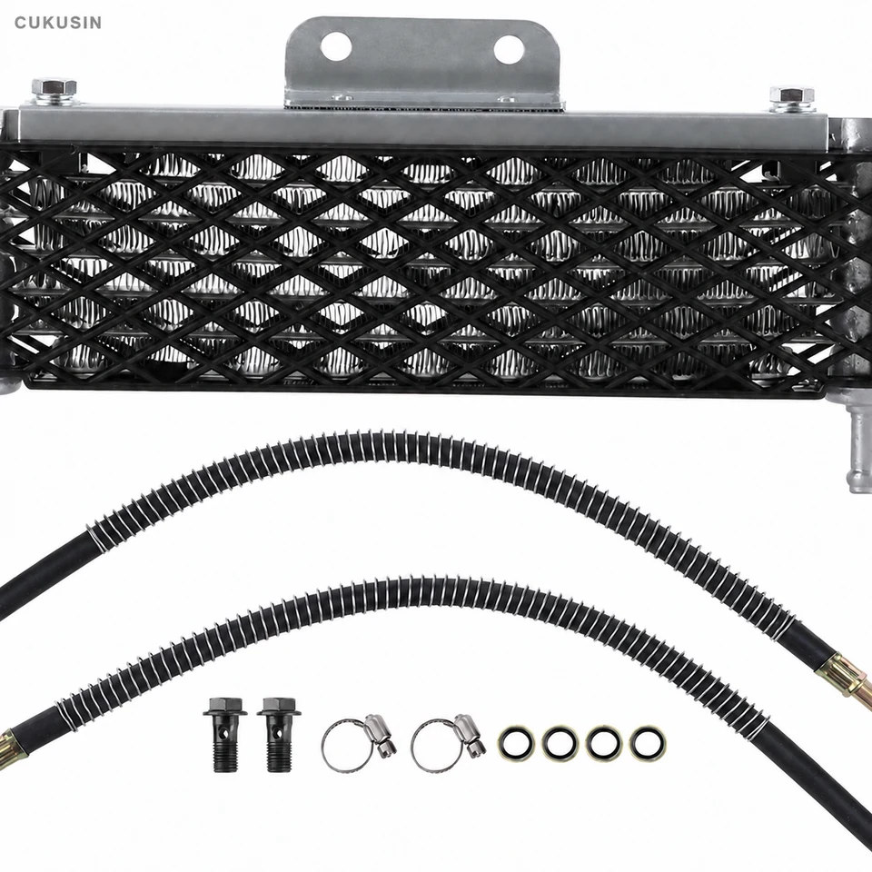 Motorcycle radiator kit oil cooler for yx 140cc 150cc 160cc pit pro ATV — CUKUSIN logo image