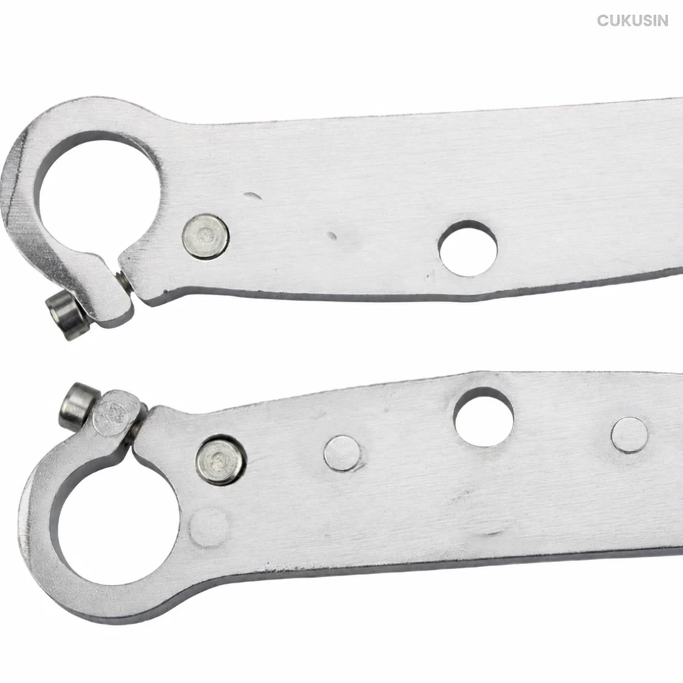 22mm two-stroke 47cc 49cc aluminum small moped three-prong plate parts upper and lower connecting plates — CUKUSIN logo image