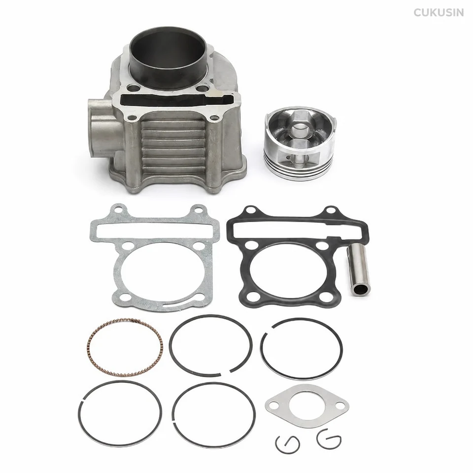 57mm GY6 150cc engine cylinder piston pin assembly kit scooter go-kart accessories — CUKUSIN logo image