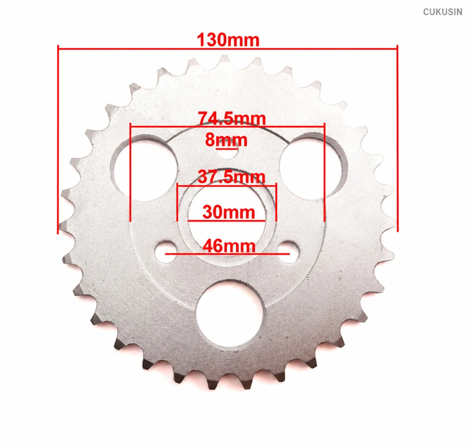 420 31t 30mm for Honda z50a z50 z50r z50j monkey motorcycle — CUKUSIN logo image