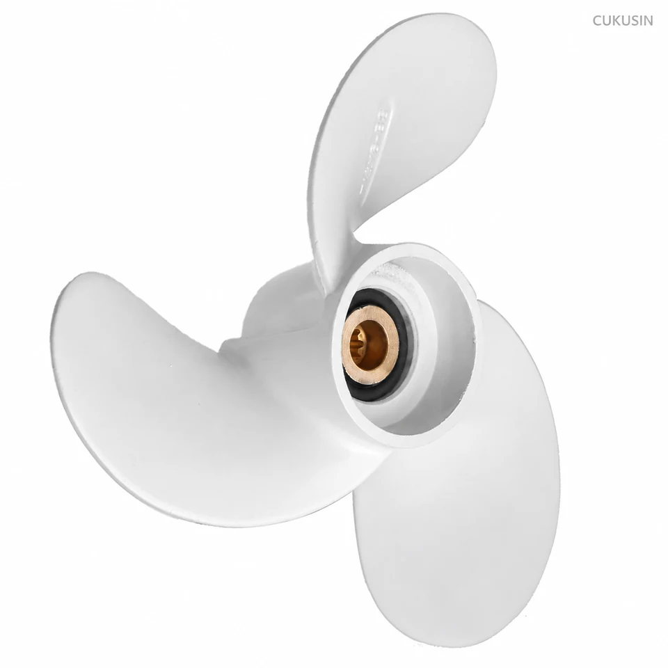 Outboard propeller for Yamaha 2.5HP 3HP 4HP 5HP f2.5a7 1/4 x 6-bs — CUKUSIN logo image