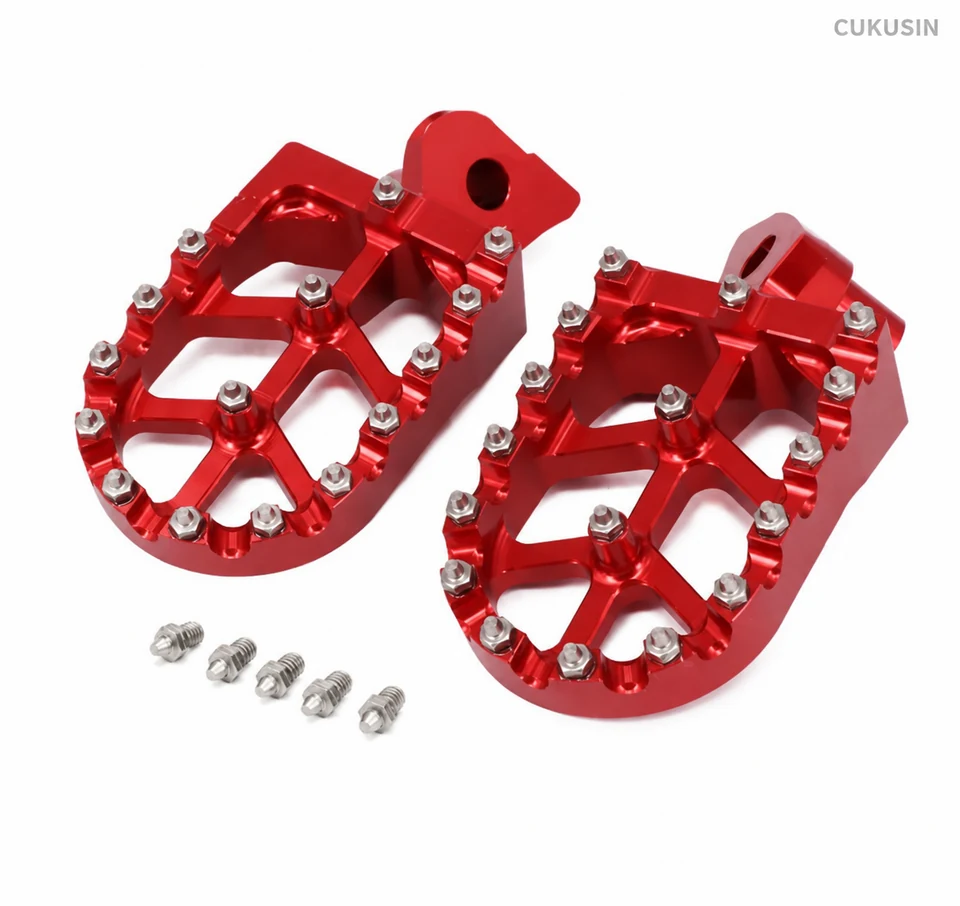 CNC foot pedal support pedal for cr/sm/smr/tc/te/txc wr125 250 300 360 — CUKUSIN logo image