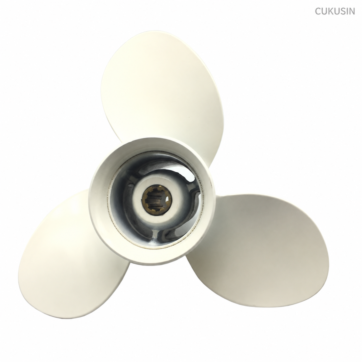 Y 9-1/4x8-j aluminum alloy propeller blade Yamaha 9.9-15HP 20hp683-45947-00-el — CUKUSIN logo image