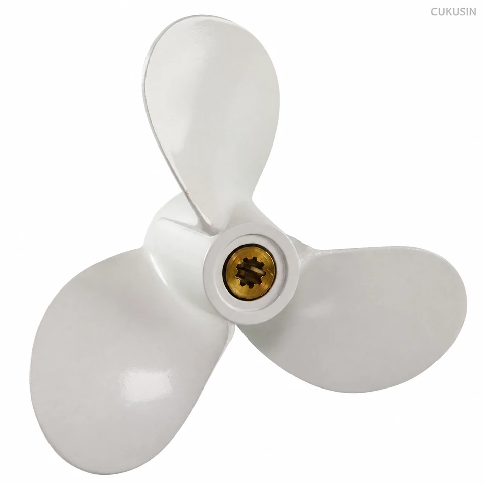 Yamaha 2.5-6 hp7 1/2x7 ba aluminum outboard propeller blades 6e0-45943-01-el — CUKUSIN logo image