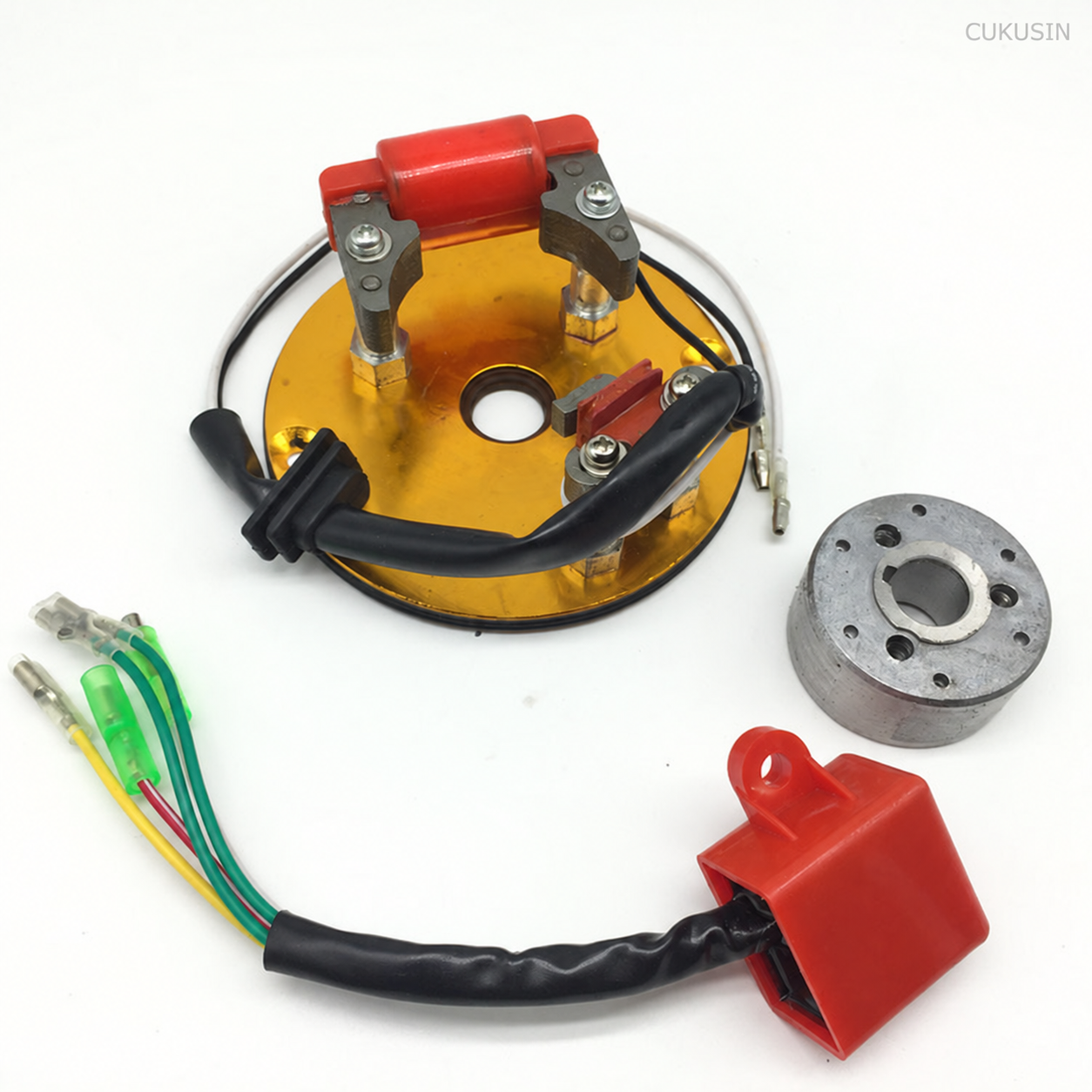 Racing magneto stator rotor cdi 110 125 140cc yx lifan engine high speed motor — CUKUSIN logo image