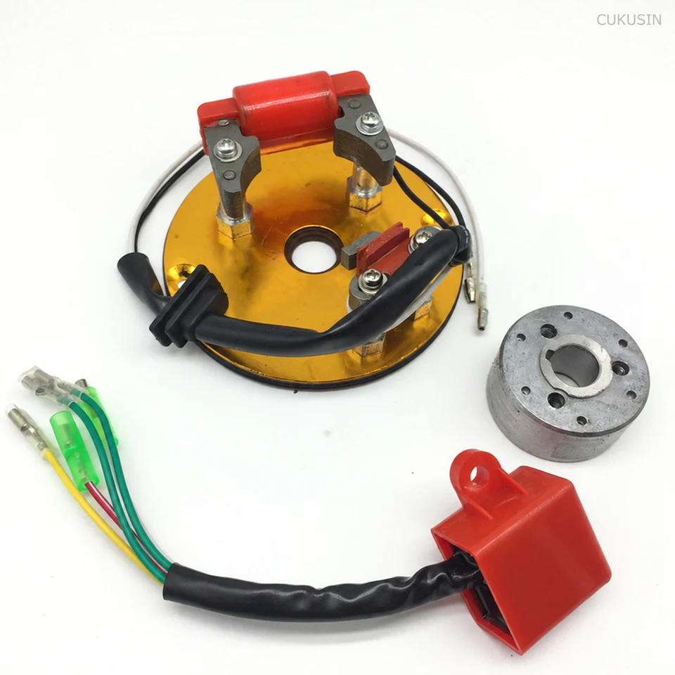 Racing magneto stator rotor cdi 110 125 140cc yx lifan engine high speed motor — CUKUSIN logo image
