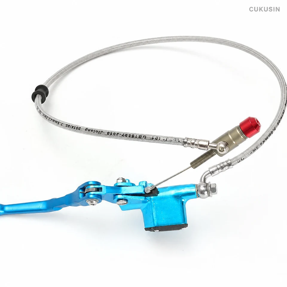 7/8" (22mm) universal hydraulic brake clutch CNC clutch lever motocross motorcycle master cylinder 900mm — CUKUSIN logo image