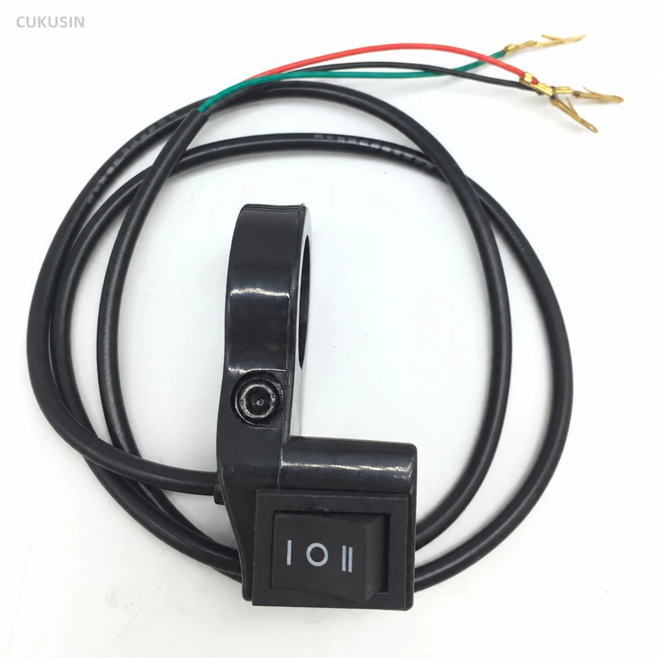 Electric vehicle/motorcycle modification switch 0 1 0.55kg gear switch 250v 10a high current control switch — CUKUSIN logo image