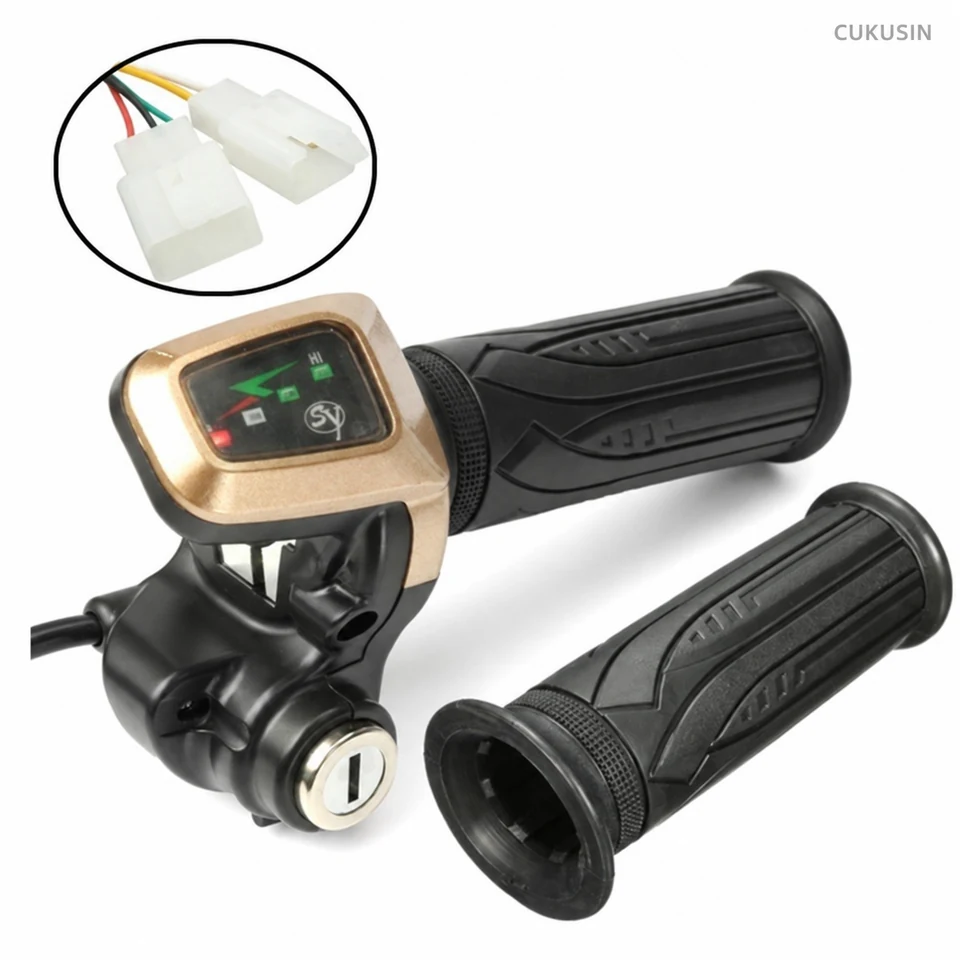 Electric scooter throttle grip 24v 36v electric scooter tricycle speed controller 22mm accelerator — CUKUSIN logo image