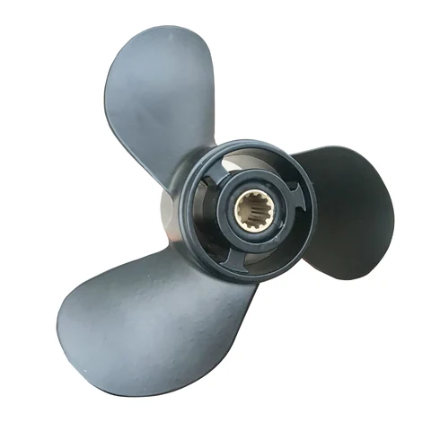 CUKUSIN Boat 3 Blade Replacement Propeller for Outboard 12 Spline Tooth