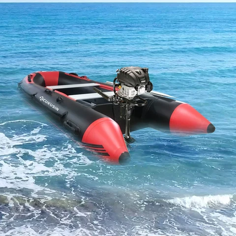 4 Stroke 6 HP Air Cooling System Outboard Motor with Mandalorian Shape and Kill Urgent Stop Switch( HK… — product view 2
