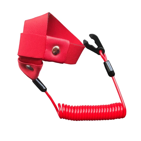 CUKUSIN Boat Engine Safety Kill Stop Switch Lanyard Emergency Cut Off Cord for Yamaha Tohatsu Outboard… — product view 1