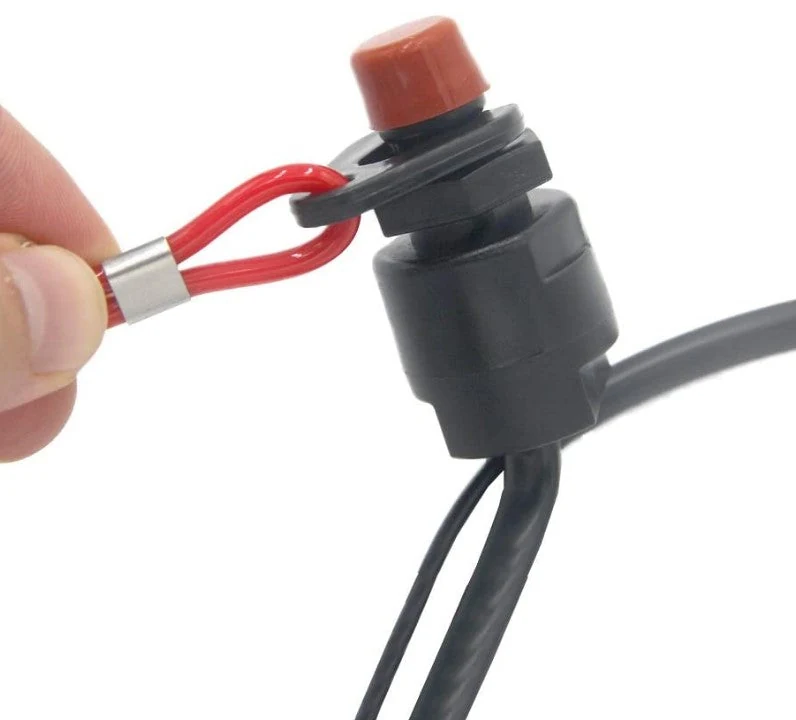 Kill Stop Switch With Safety Tether Cord for outboard Yamaha motor — product view 4