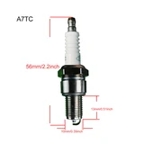 3 PCS Spark Plug A7TC F7TC L7F for CUKUSIN 144F 145F 150F 196F 225F 220F — product view 1