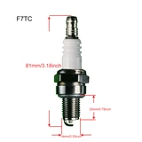 3 PCS Spark Plug A7TC F7TC L7F for CUKUSIN 144F 145F 150F 196F 225F 220F — product view 3