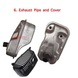 Spare Parts of CUKUSIN® 145F OUTBOARD MOTOR 4 Stroke 4HP — product view 7