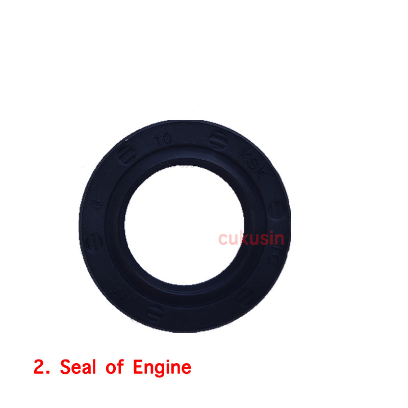 Spare Parts of CUKUSIN® 145F OUTBOARD MOTOR 4 Stroke 4HP — product view 2