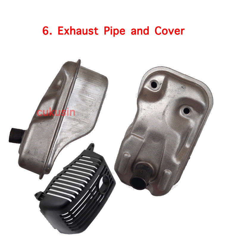 Spare Parts of CUKUSIN® 145F OUTBOARD MOTOR 4 Stroke 4HP — product view 7
